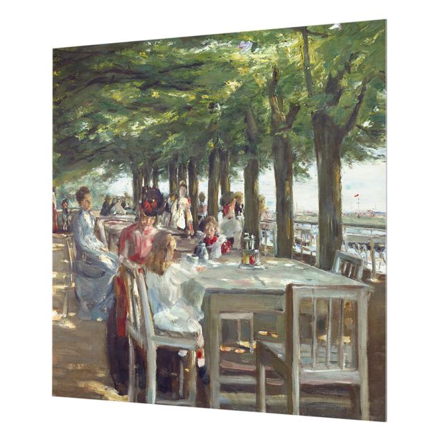 Max Liebermann tableaux Max Liebermann - La terrasse du restaurant Jacob