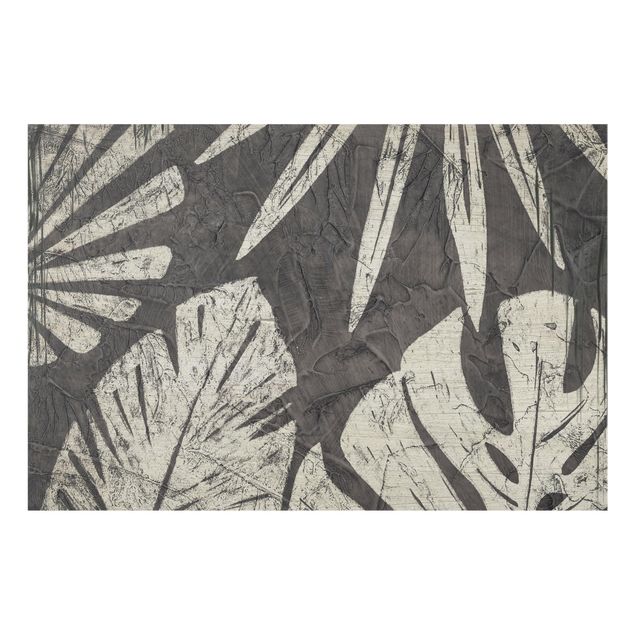 Fond de hotte - Palm Leaves Against A Dark Gray