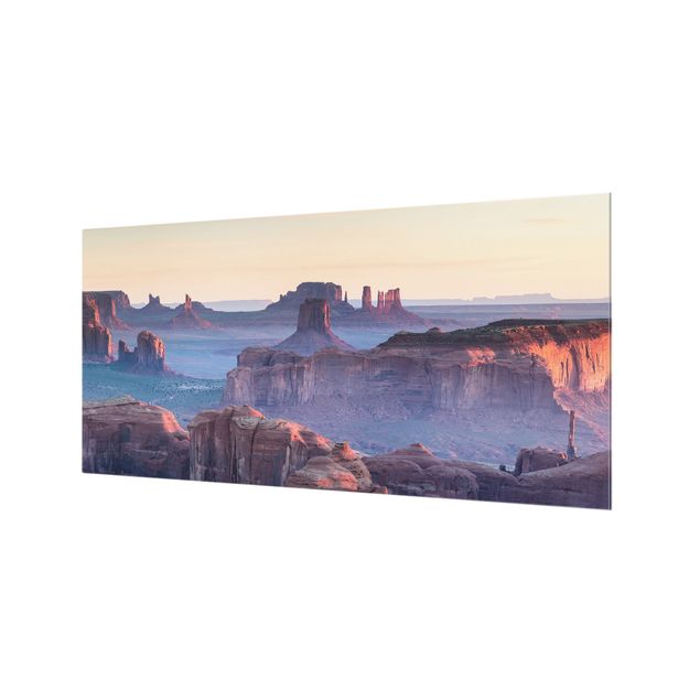Fond de hotte - Sunrise In Arizona - Format paysage 2:1