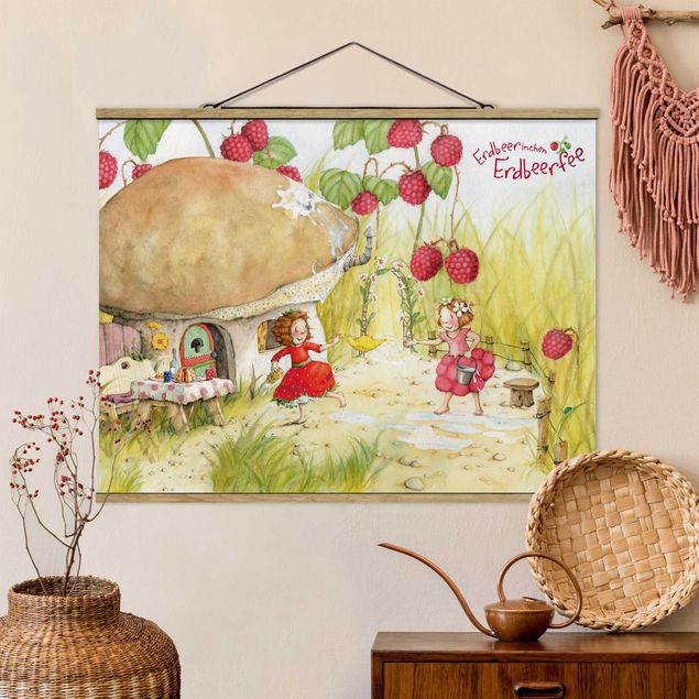Déco chambre enfant The Strawberry Fairy - Sous le framboisier
