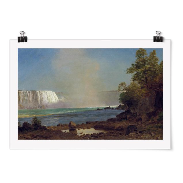 Tableau artistique Albert Bierstadt - Chutes du Niagara