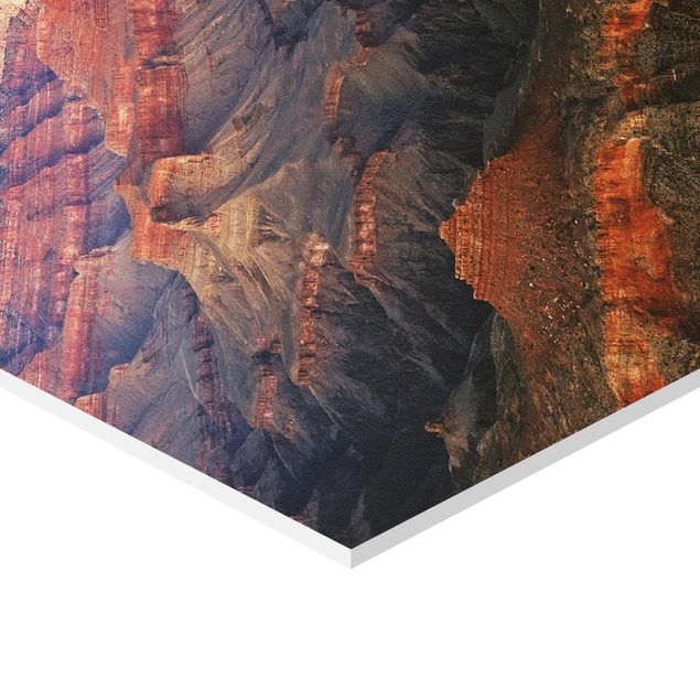 Tableau décoration Grand Canyon après le coucher du soleil