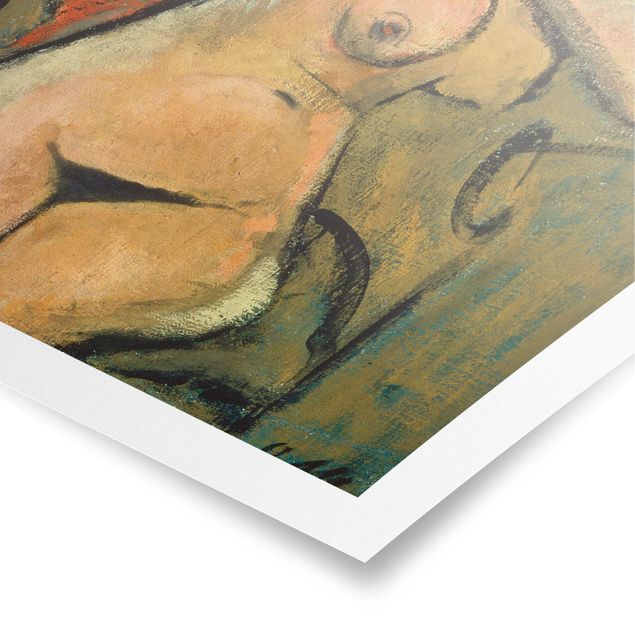 Tableaux portraits Otto Mueller - Amoureux