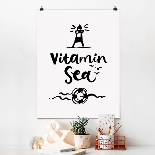 Décorations cuisine Vitamin Sea