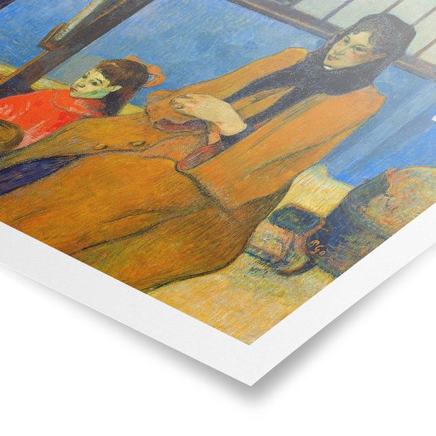 Tableau famille deco Paul Gauguin - La famille Schuffenecker