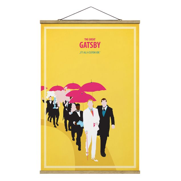 Tableau reproduction Affiche de film Gatsby le Magnifique II