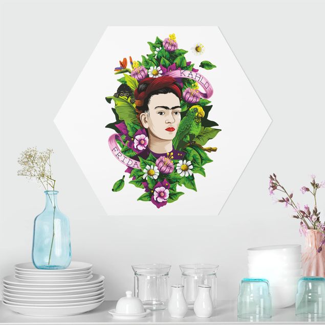Tableaux papillons Frida Kahlo - Frida