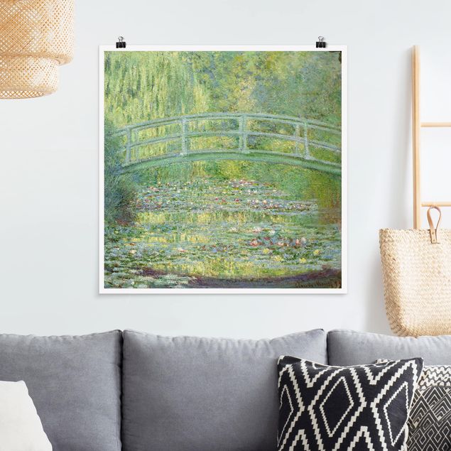 Tableau paysages Claude Monet - Pont japonais