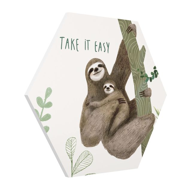 Tableaux citations Sloth Sayings - Easy