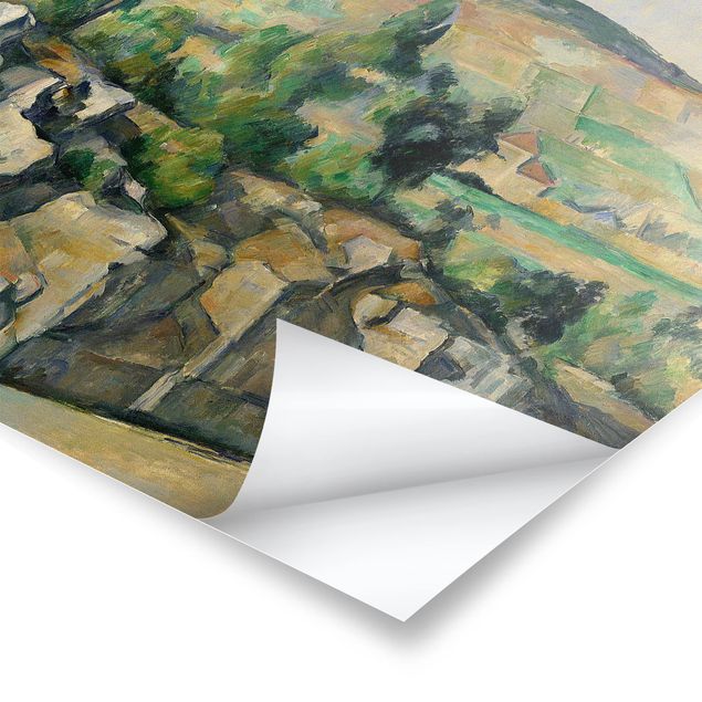 Tableaux nature Paul Cézanne - Colline en Provence
