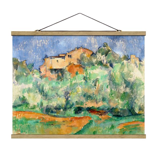 Tableau paysage Paul Cézanne - Maison et pigeonnier à Bellevue