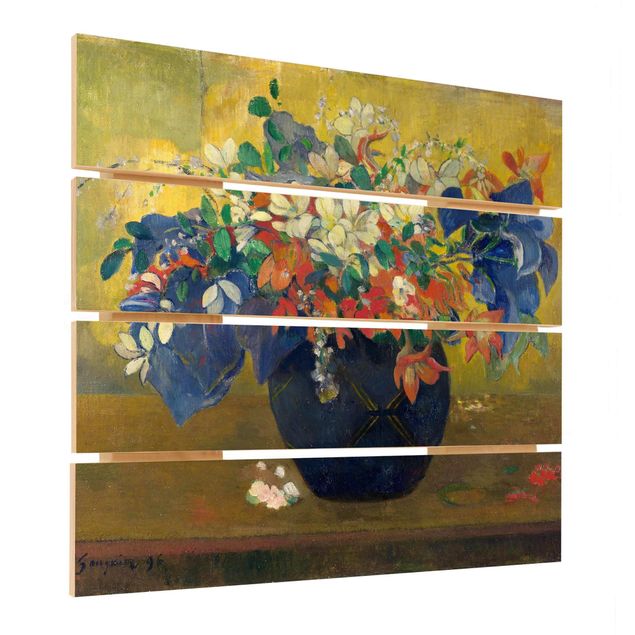 Tableau Gauguin Paul Gauguin - Fleurs dans un vase