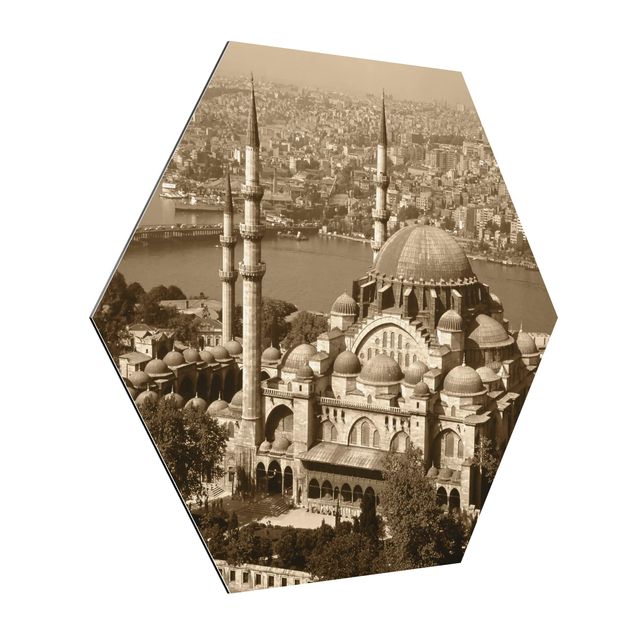Tableau ville du monde Vieille Mosquée