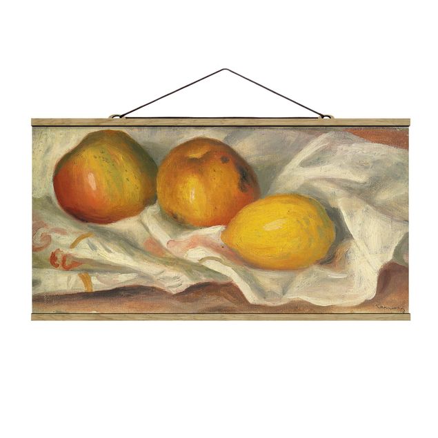 Tableaux modernes Auguste Renoir - Deux pommes et un citron