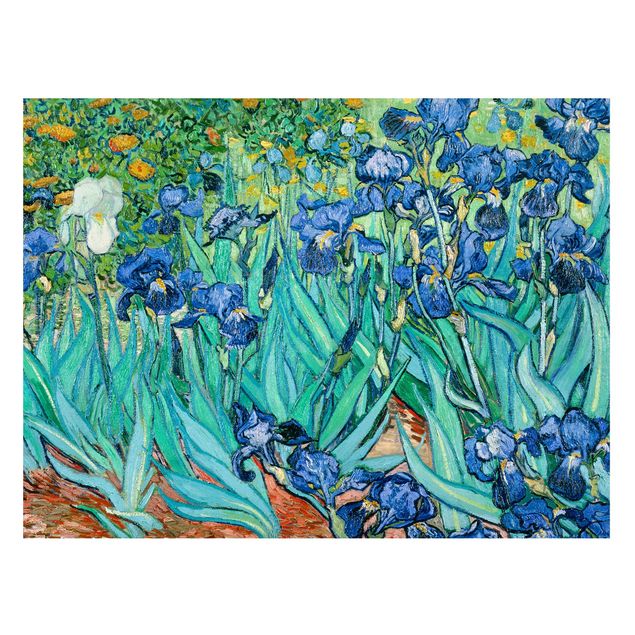 Toile impressionniste Vincent Van Gogh - Iris