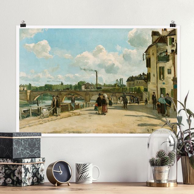 Déco murale cuisine Camille Pissarro - Vue de Pontoise