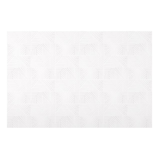 Fonds de hotte - Line Pattern Stamp In White - Format paysage 3:2