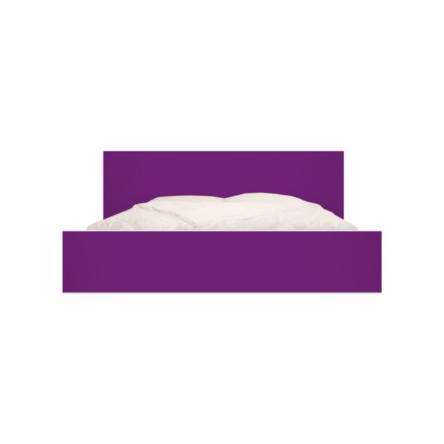 Papier adhésif pour meuble IKEA - Malm lit 140x200cm - Colour Purple