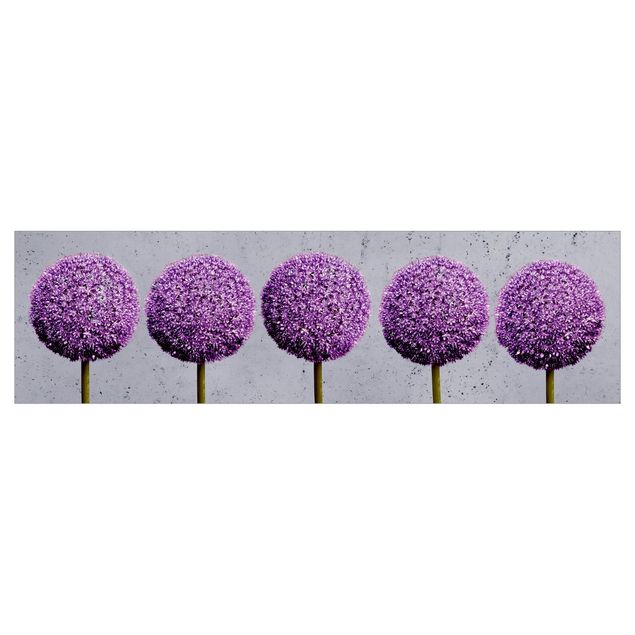 Revêtement mural cuisine - Allium Ball Flower II