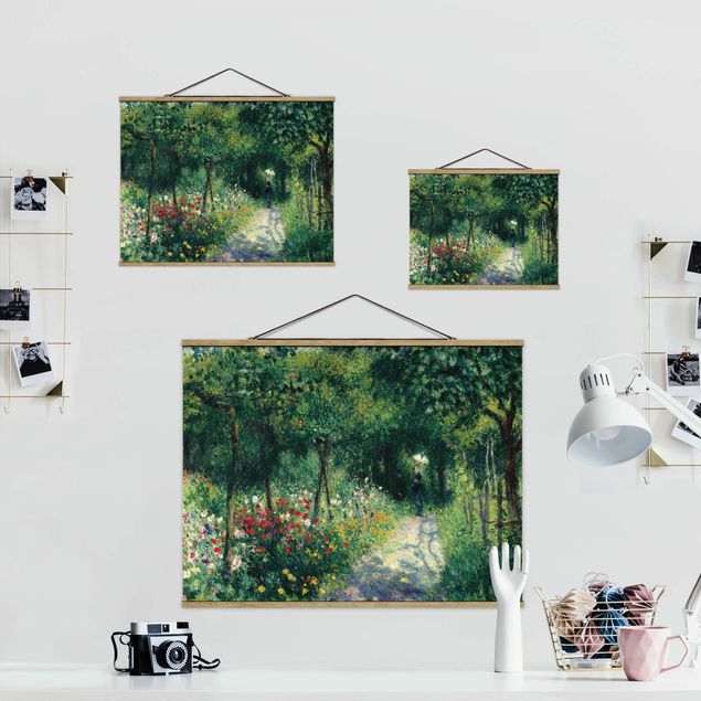 Tableaux nature Auguste Renoir - Femmes dans un jardin