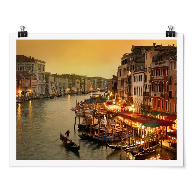 Posters villes Grand Canal de Venise