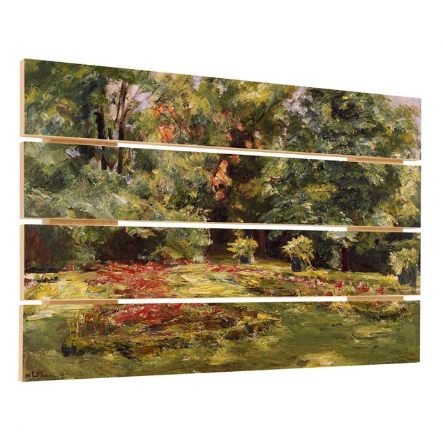 Max Liebermann tableaux Max Liebermann - Terrasse fleurie du Wannseegarten