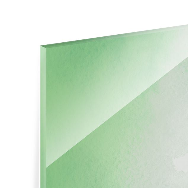 Fonds de hotte - Watercolour Green Thicket - Carré 1:1