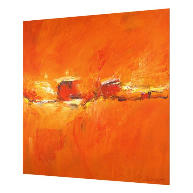 Fond de hotte - Petra Schüßler - Composition In Orange