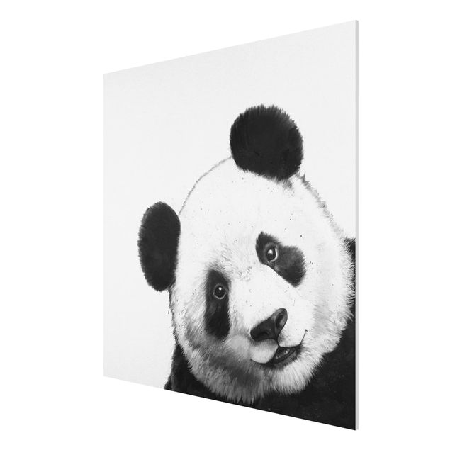 Tableaux panda Illustration Panda Dessin Noir Et Blanc