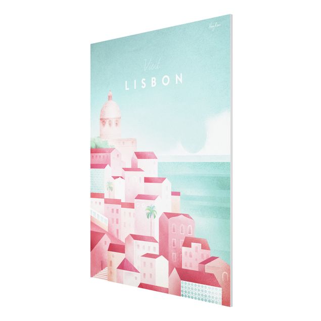 Tableau mer Poster de voyage - Lisbonne