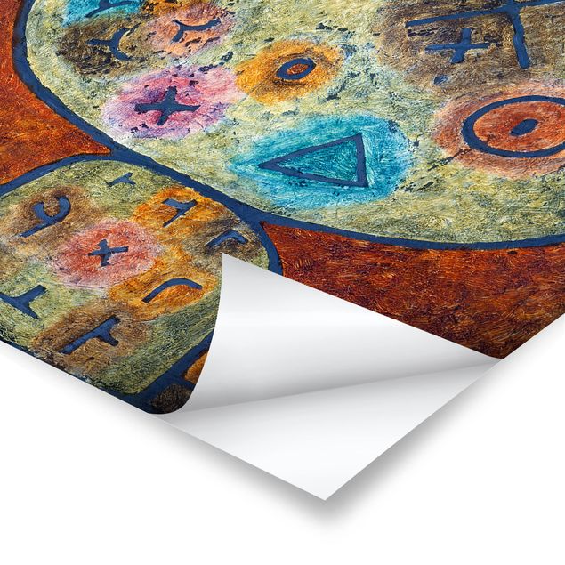Tableaux Paul Klee - Fleurs dans la pierre