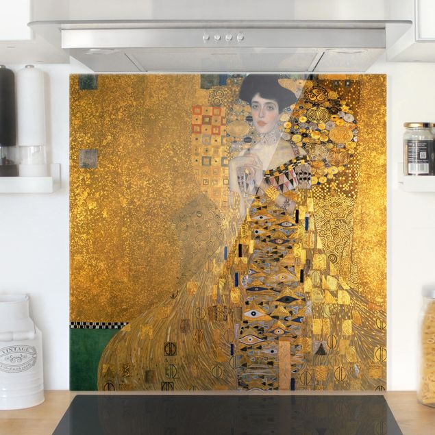 Déco mur cuisine Gustav Klimt - Portrait d'Adele Bloch-Bauer I