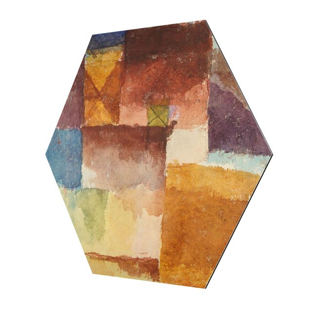 Tableau marron moderne Paul Klee - Dans le terrain vague