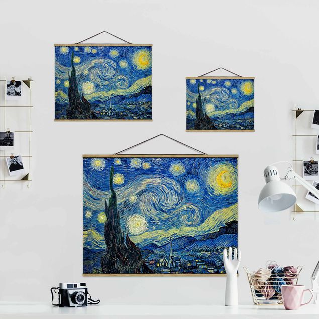 Tableaux modernes Vincent Van Gogh - La nuit étoilée