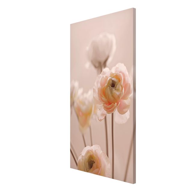 Tableau moderne Délicat bouquet de fleurs rose pâle