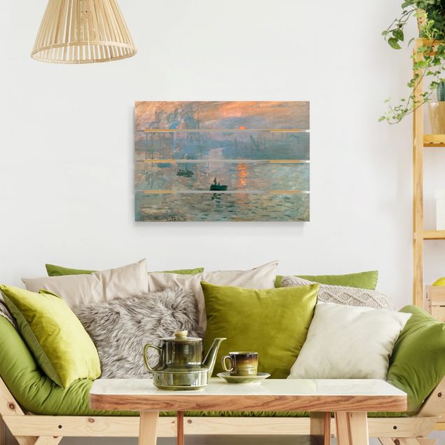 Tableau artistique Claude Monet - Impression (lever de soleil)