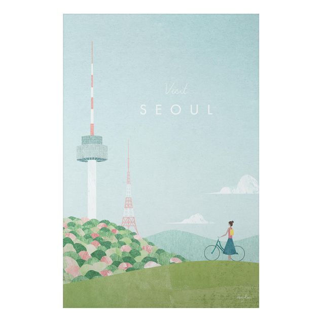Tableaux Asie Campagne touristique - Séoul