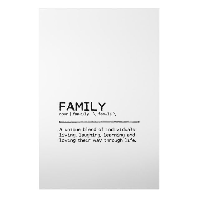 Tableaux modernes Definition Family Unique