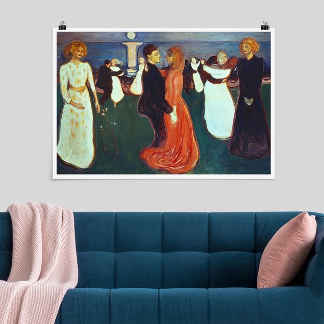 Déco murale cuisine Edvard Munch - La danse de la vie