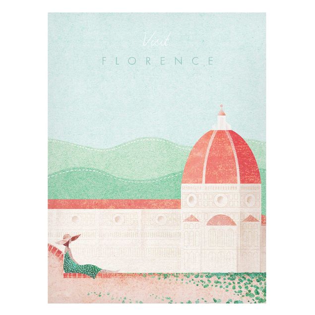 Tableaux Italie Campagne touristique - Florence