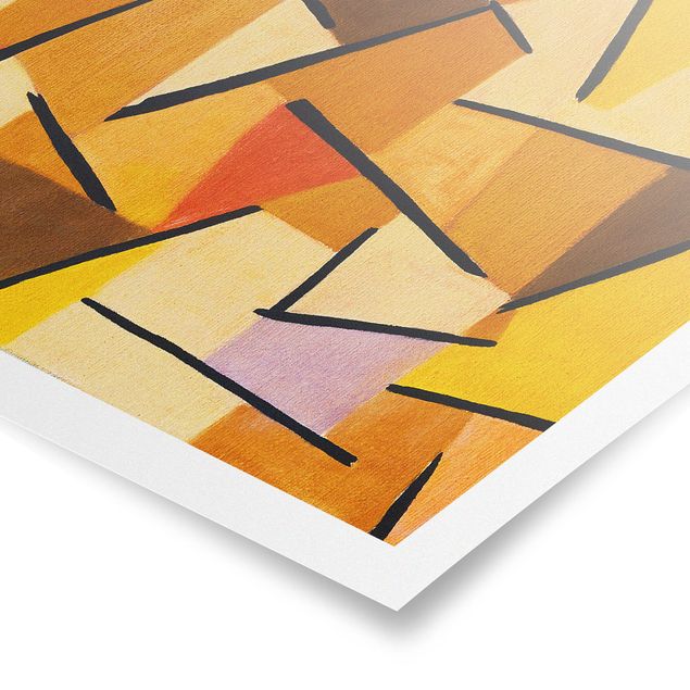 Tableaux dessins Paul Klee - Combat harmonisé