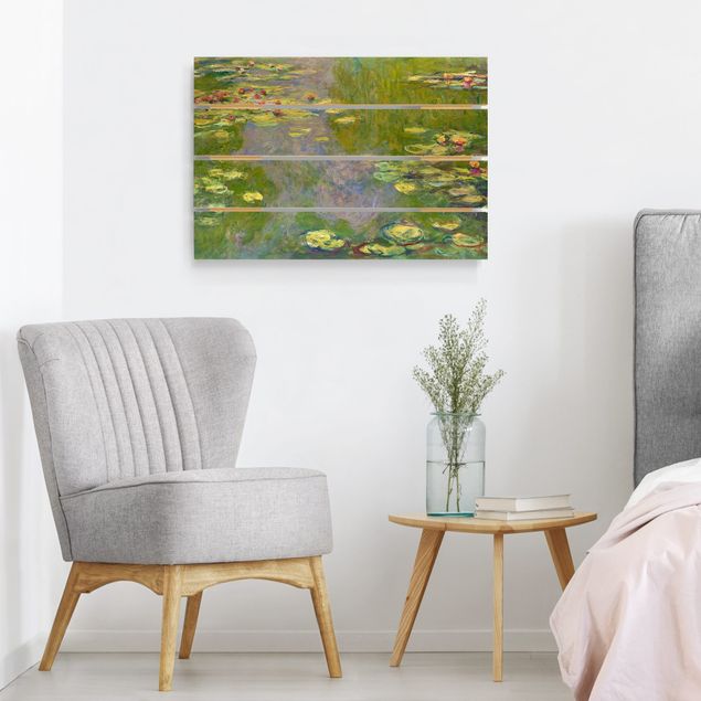 Décoration artistique Claude Monet - Nénuphars verts