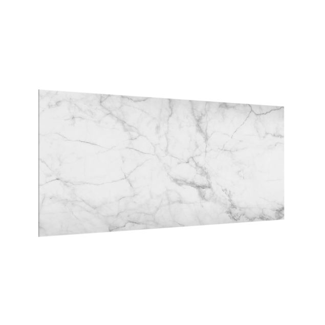 Fond de hotte pierre Bianco Carrara