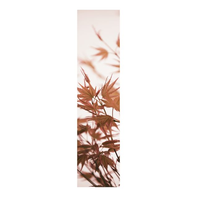 Panneaux coulissants avec fleurs 3D Pattern With Stripes In Silver