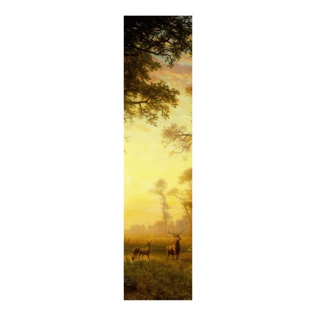 Tableaux romantisme Albert Bierstadt - Lumière dans la forêt