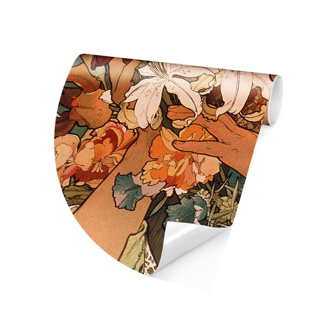 Tableaux Artistiques Alfons Mucha - Fleur