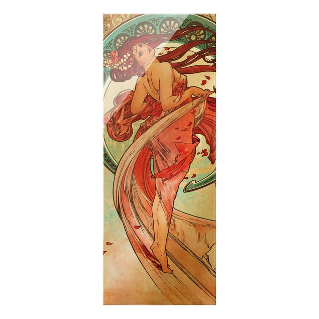 Tableau style vintage Alfons Mucha - Quatre Arts - Danse