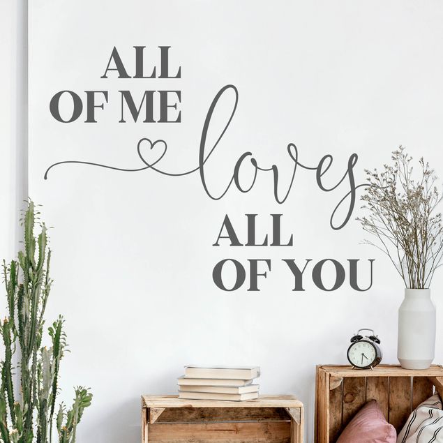 Sticker mural couleur unie - All Of Me