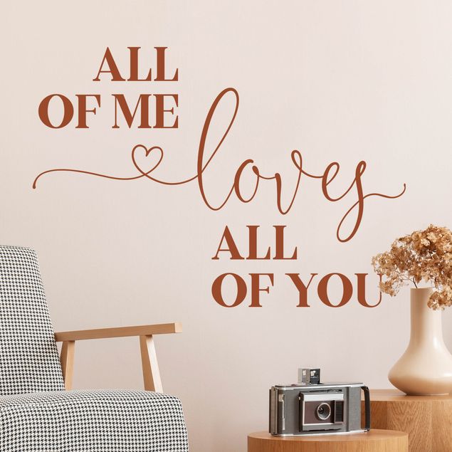 Autocollant mural All Of Me