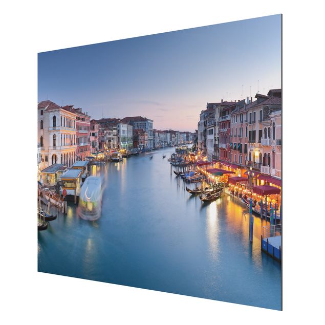 Tableau moderne Soirée sur le Grand Canal à Venise